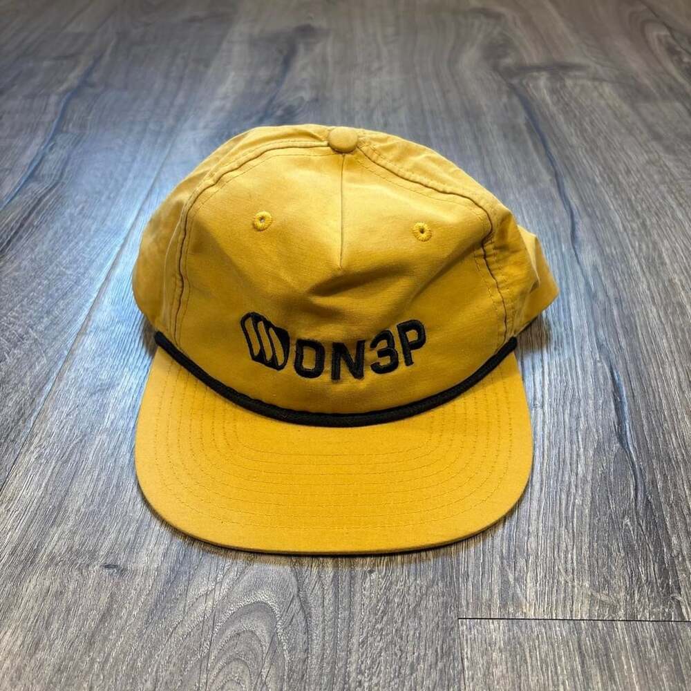 On3p Yellow Vintage Style Snapback Hat